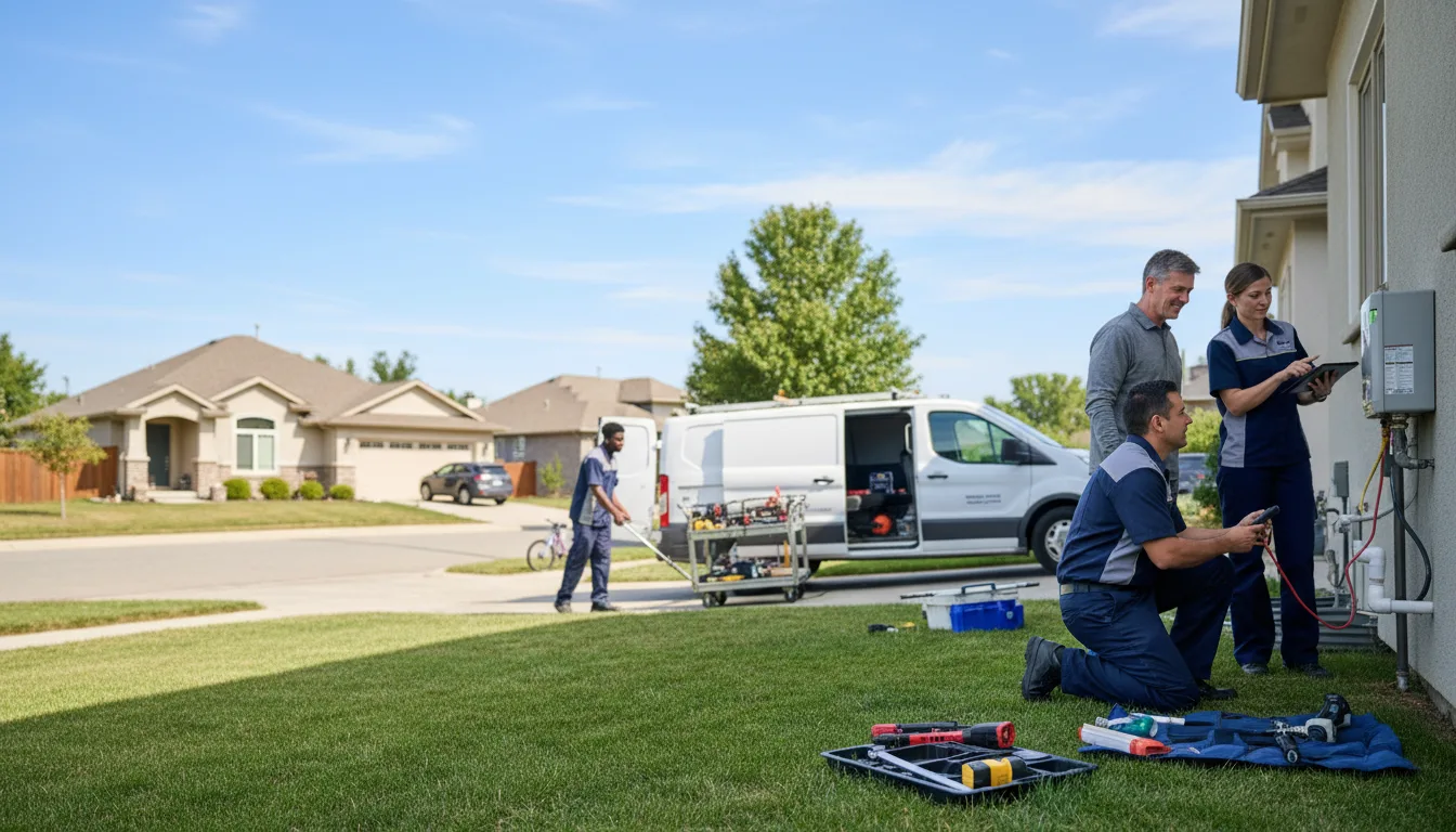 Tankless water heater service in Frazeysburg, OH